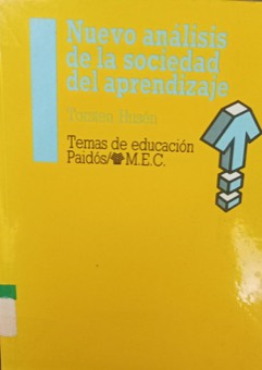Portada de Nuevo análisis de la sociedad del aprendizaje