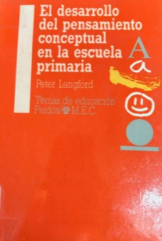Portada de El desarrollo del pensamiento conceptual en la escuela primaria