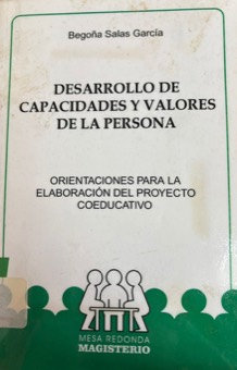 Portada de Desarrollo de capacidades y valores de la persona