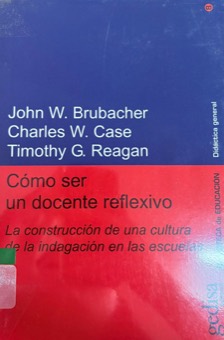 Portada de Cómo ser un docente reflexivo