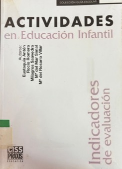 Portada de Actividades en Educación infantil