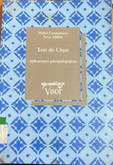Portada de Test de Cloze: aplicaciones